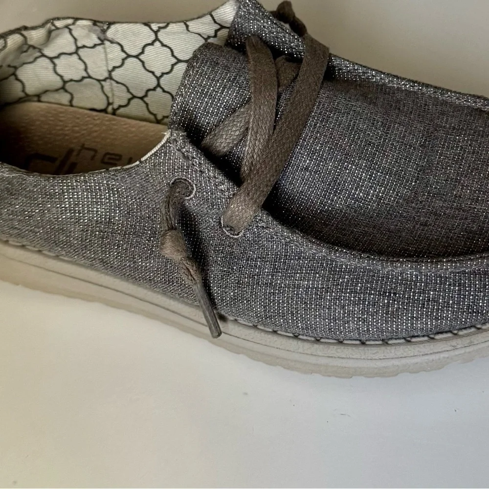 Hey Dude Women’s Wendy Sparkling Gallant Slip-Ons Glitter